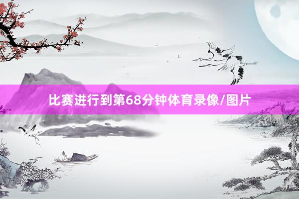 比赛进行到第68分钟体育录像/图片