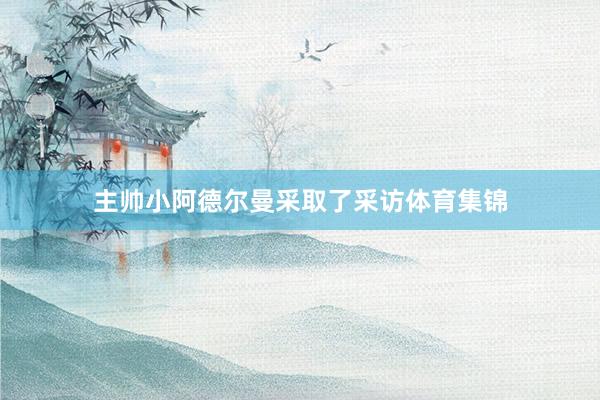主帅小阿德尔曼采取了采访体育集锦