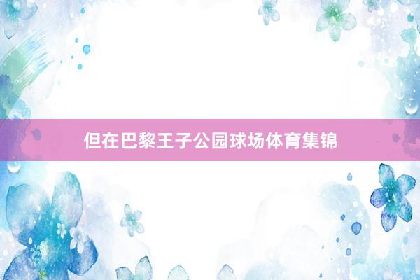 但在巴黎王子公园球场体育集锦