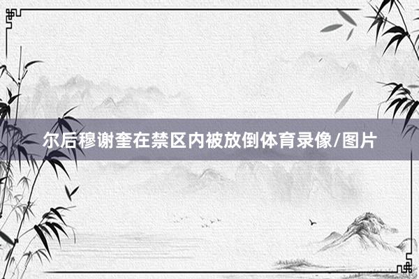 尔后穆谢奎在禁区内被放倒体育录像/图片