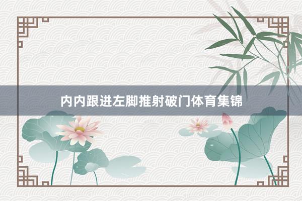 内内跟进左脚推射破门体育集锦