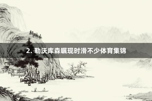 2. 勒沃库森瞩现时滑不少体育集锦