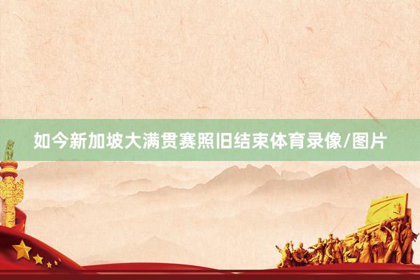 如今新加坡大满贯赛照旧结束体育录像/图片